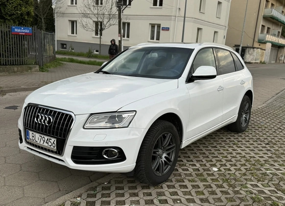 Audi Q5 cena 78500 przebieg: 81039, rok produkcji 2015 z Warszawa małe 277